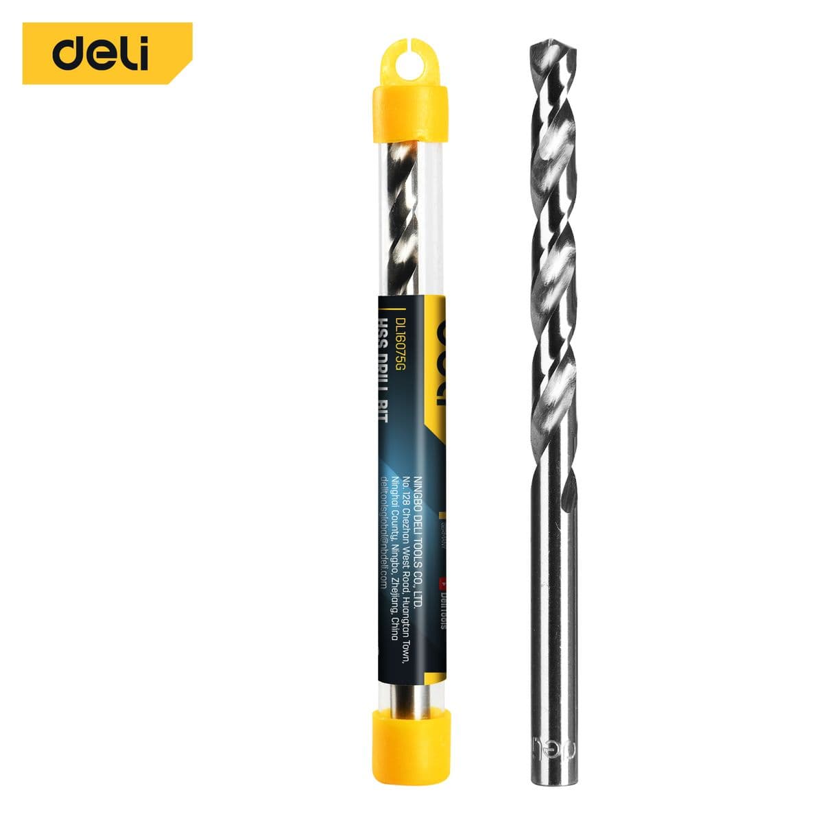 Свердло Hss D7,5 мм Deli EDL16075G