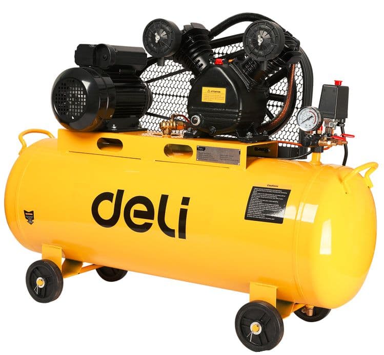 Воздушный компрессор 100 Л max 0,8 мПа EDL-PKY0.25/8-E1