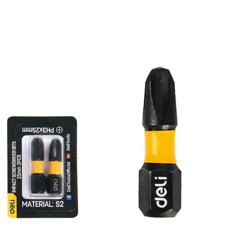 Набір з 2 ударних біт для викрутки PH3 x 25 мм EDL251003Z