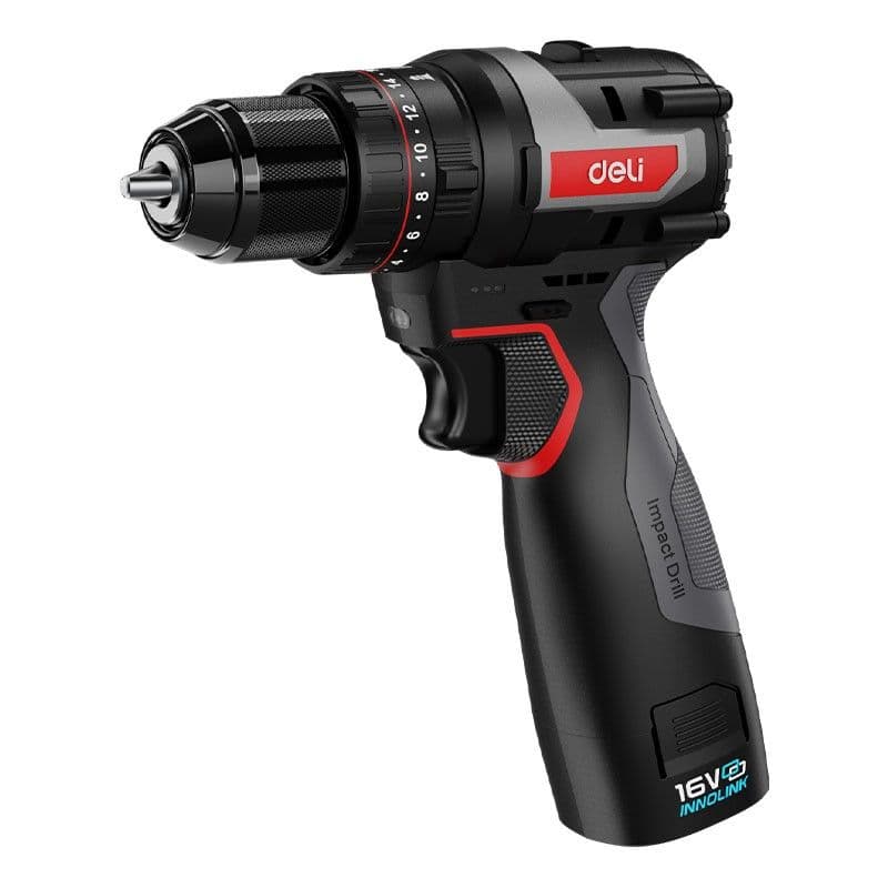 Акумуляторний літій-іонний ударний дриль 16 В 10 мм EDE-CZ16-1D2