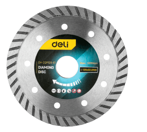 Диск алмазний відрізний 125 х 22,2 мм Deli DH-CQP125-E1