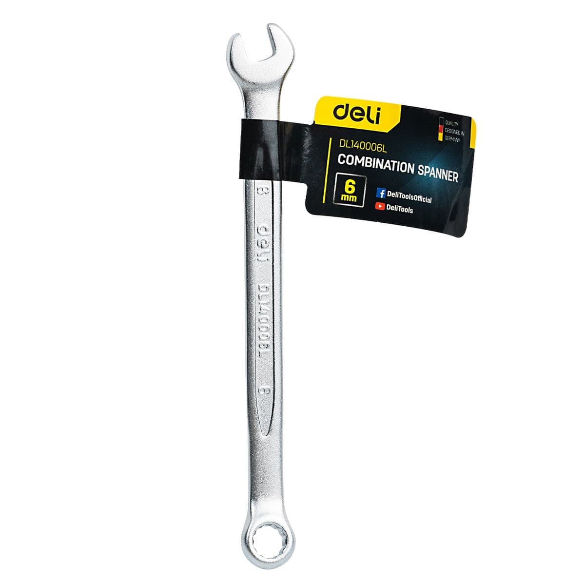 Combination wrench 6 mm Deli DL140006L