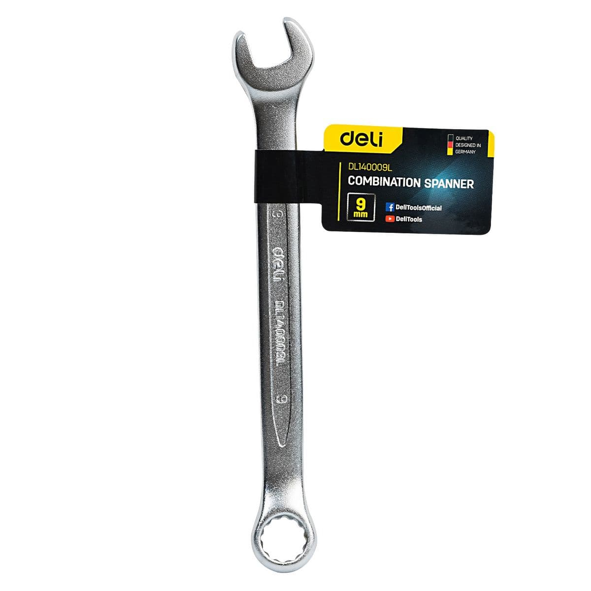 Combination wrench 9 mm Deli DL140009L