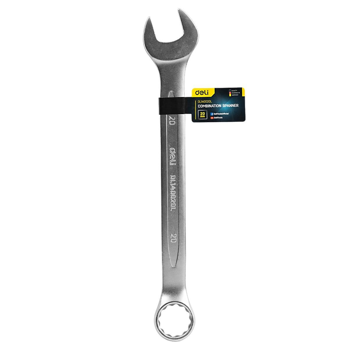 Комбiнований гайковий ключ 20 мм Deli DL140020L