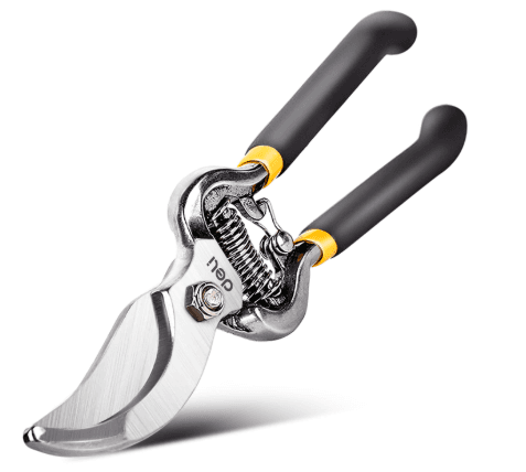 Секатор садовий лезо з вуглецевої сталі 8" 200 мм Deli DL2778