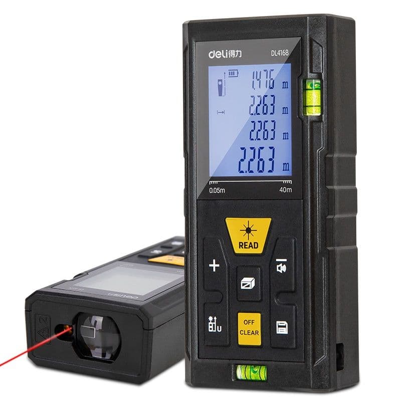 Laser distance meter 60 m Deli DL4168