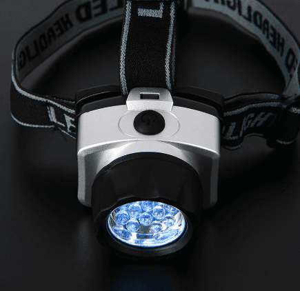 Headlamp 45 Lm 3xAAA Deli DL551401