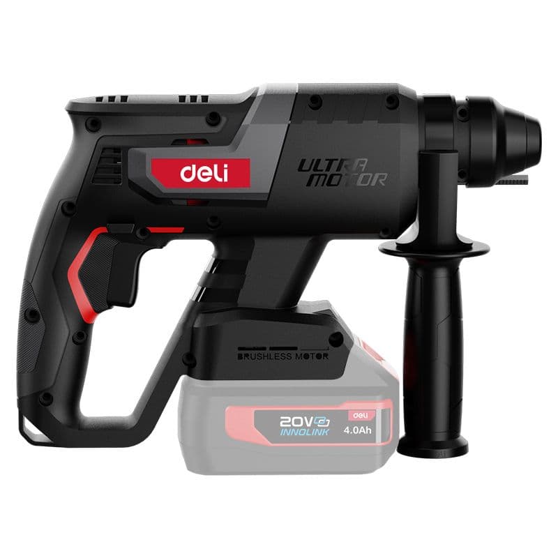 Cordless hammer drill 20 V 22 mm Deli EDE-DC20-2
