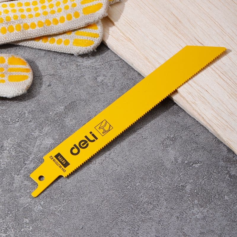 Шабельнi пиляльнi полотна по металу 150 мм (6") 18T-BIM-фрезер Deli EDH-WJT018-E2