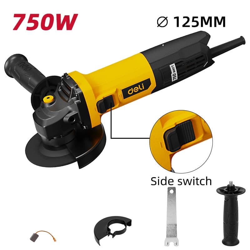 Болгарка електрична 750 Вт 125 мм Deli EDL-JM125-E2