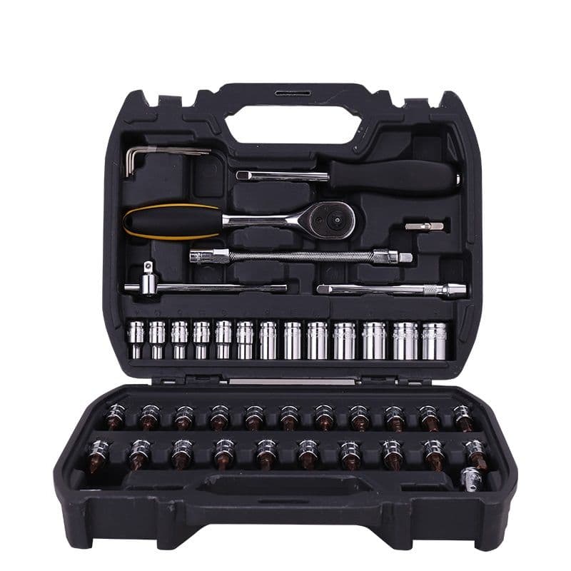 Набір торцевих головок 46 шт. Deli EDL1046