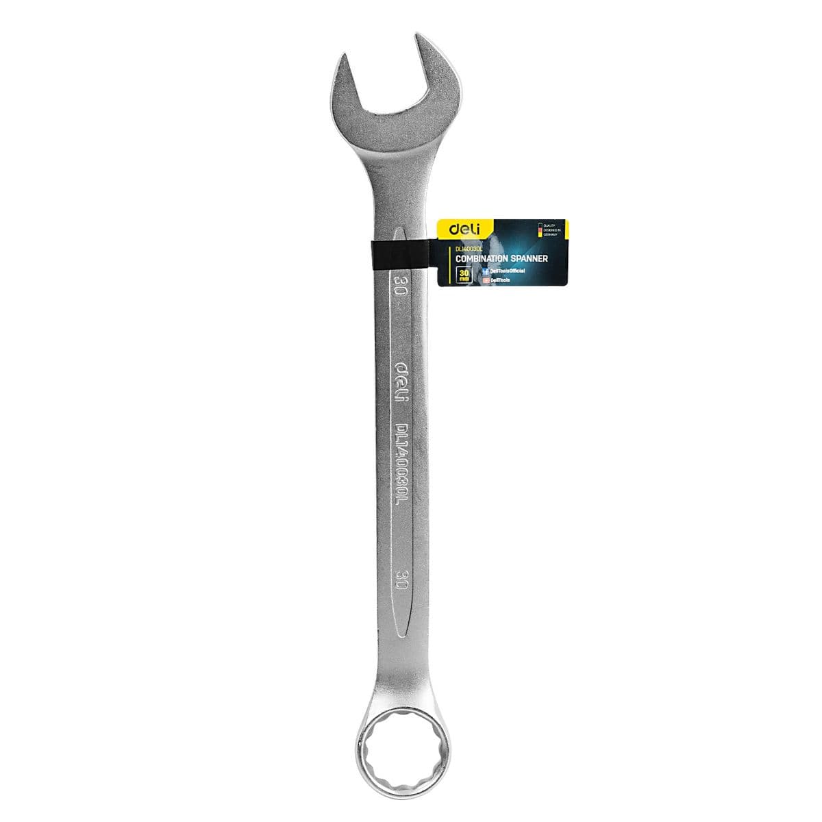 Combination wrench 30 mm Deli EDL140030L