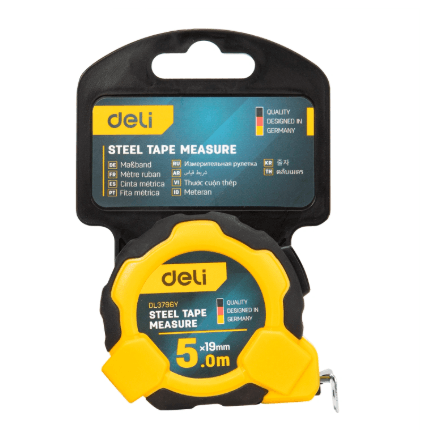 Steel tape measure 3 m x 19 mm Deli EDL3796